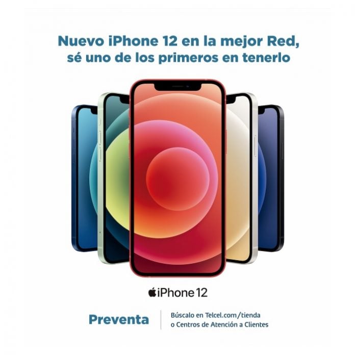 Fecha de inicio de la preventa del iPhone 12 Pro Max en Telcel