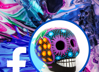 Facebook avatar Día de Muertos