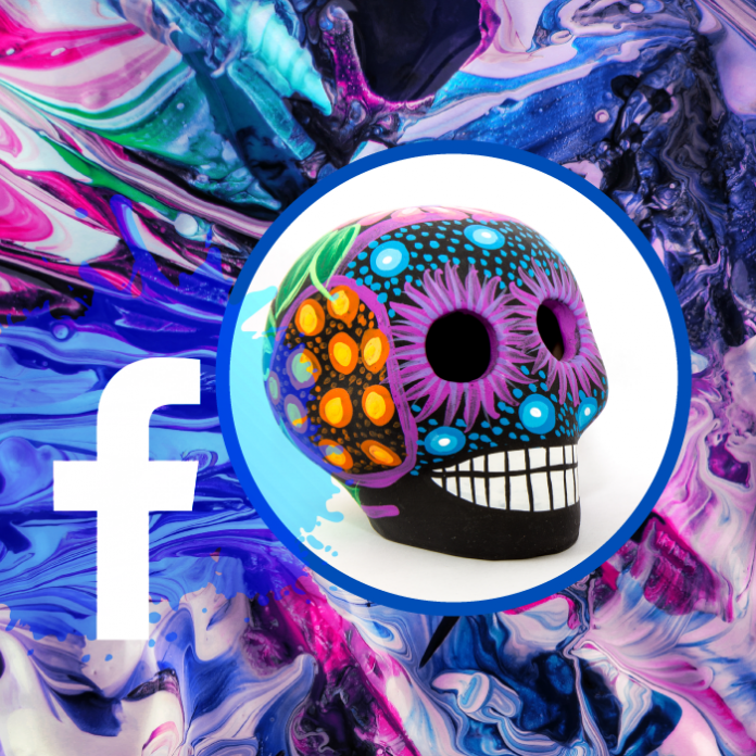 Facebook avatar Día de Muertos