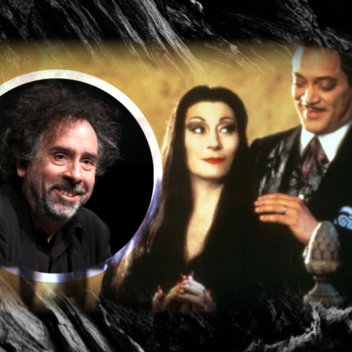 Tim Burton Los Locos Addams serie