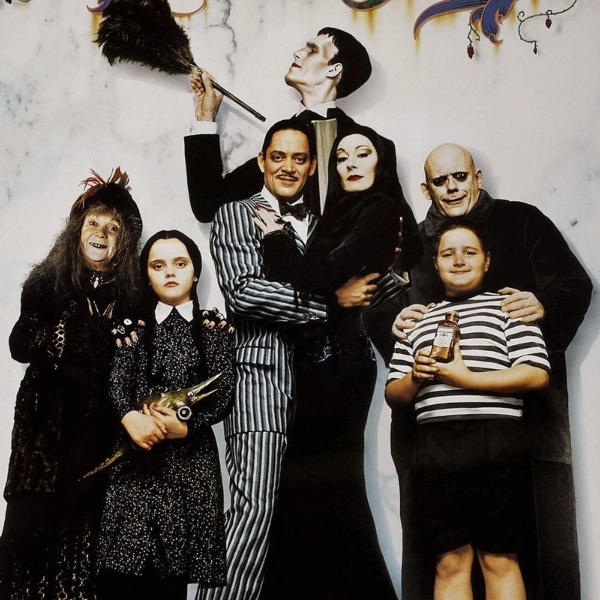 Tim Burton Los Locos Addams serie 