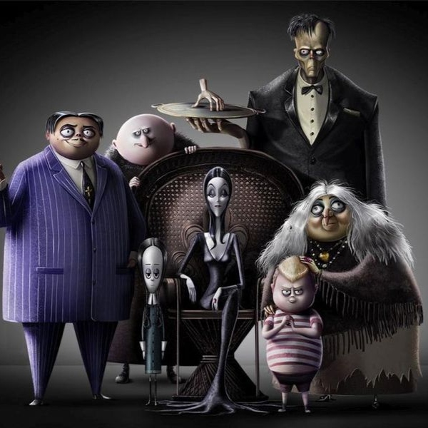 Tim Burton Los Locos Addams serie 