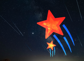 Estrella cielo de noche fenómenos astronómicos noviembre