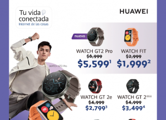 Huawei smartwatches en promocióm Buen Fin Telcel