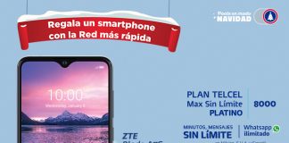 Planes para Navidad Telcel ZTE