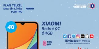 Planes para Navidad Telcel Xiaomi