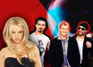 Britney Spears Matches Backstreet Boys