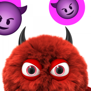 Significado emojis diablito WhatsApp