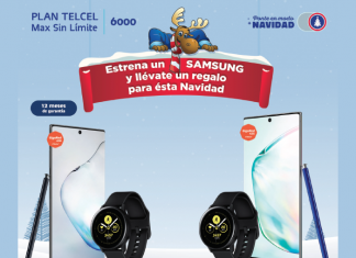 Samsung Galaxy promoción Telcel