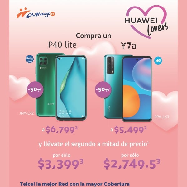 Huawei Lovers promoción febrero
