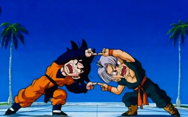 Fusión Goten y Trunks DBZ 