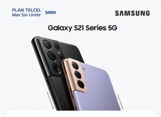 Estrena un Samsung Galaxy S21 5G con tu Plan Telcel Max Sin Límite 5000