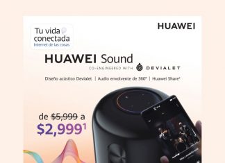 Estrena un Huawei Sound al mejor precio en Telcel