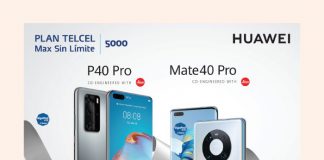 Aprovecha el increíble precio de Huawei P40 Pro y Huawei Mate40 con con tu Plan Telcel Max Sin Límite 5000.