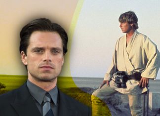 Sebastian Stan parecido Mark Hamill Luke Skywalker