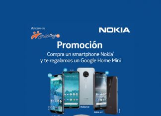 Promoción Nokia Google Home Mini Telcel Amigo Kit