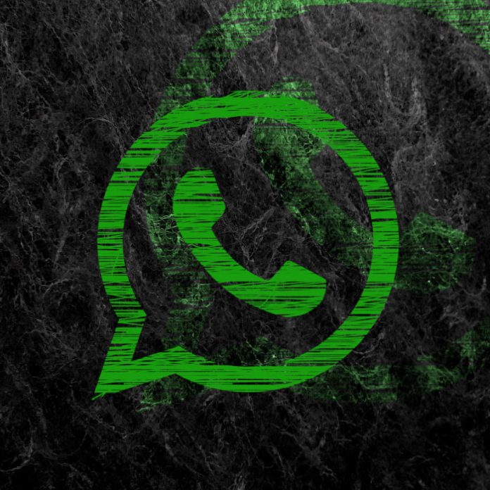 WhatsApp Web logo modo oscuro