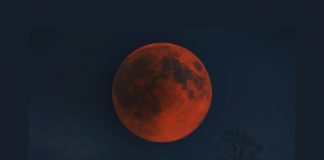 Eclipse de luna de sangre