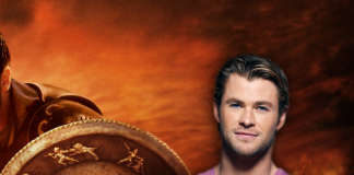 Chris Hemsworth en gladiator 2