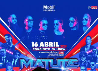 Matute y sus súper amigos concierto en línea, catorce aniversario, invitados, horarios, 16 de abril 2021