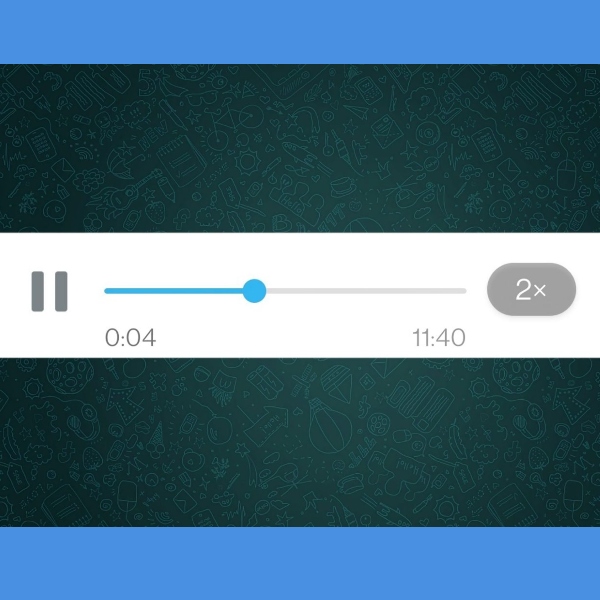 reproducir audios a diferentes velocidades en WhatsApp