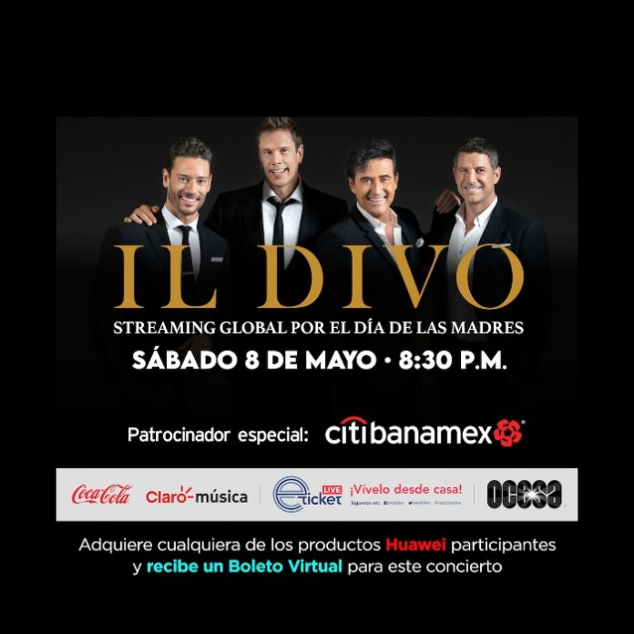 boletos del concierto de Il Divo