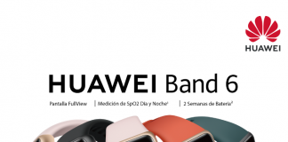 Huawei Band 6, pantalla FullViwe, dos semanas de batería