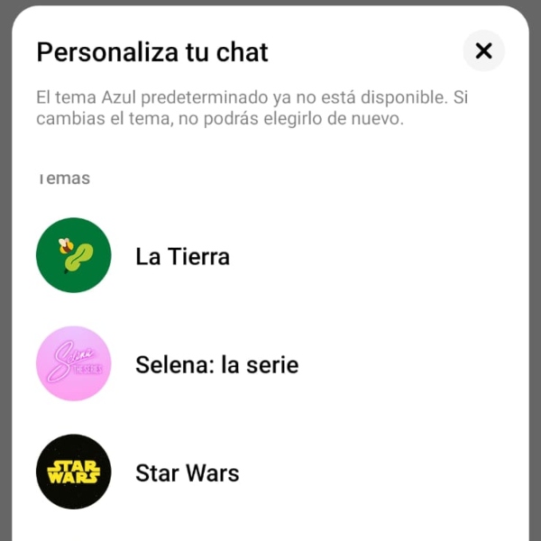 Nuevos temas personalizados de Star Wars y Selena 