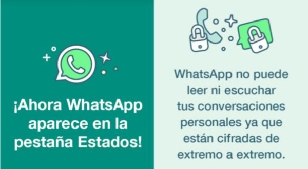 WhatsApp estados, información de los usuarios, datos personales 