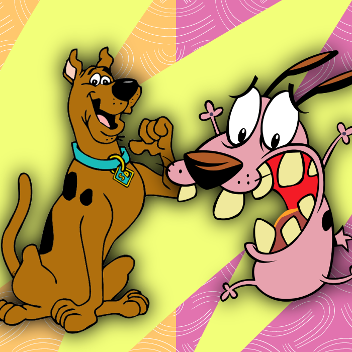 Scooby-Doo y Coraje, el perro cobarde, tendrán una película juntos