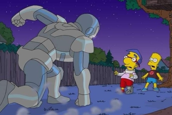 Iron Man ataca a Milhouse y Bart, próximo crossover de Los Simpson con Marvel- Blog Hola Telcel 