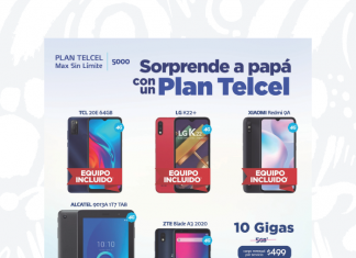 Sorprende a papá con un Plan Telcel Max Sin Límite 5000 y regálale un nuevo equipo, más10 Gigas, descuento y entradas a Cinépolis Klic.- Blog Hola Telcel