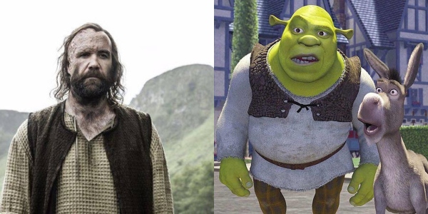 Sandor Clegane de Game of Thrones y su parecido con Shrek.- Blog Hola Telcel 