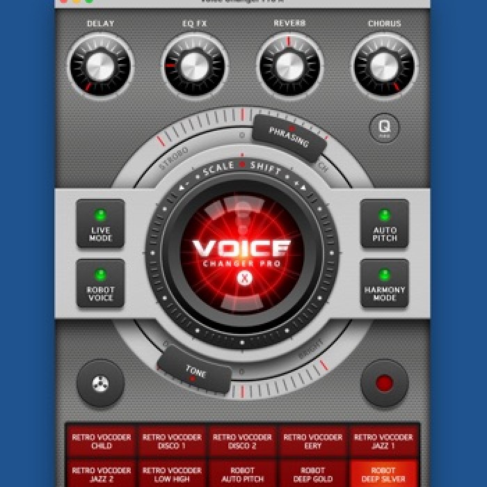 Voice Changer Pro X es gratuita. Incluye más de 40 efectos para modificar los audios, esta app solo ofrece 10 efectos diferentes: efecto robot, retrasado, armonía, efecto en vivo, rebote, entre otros. - Blog Hola Telcel