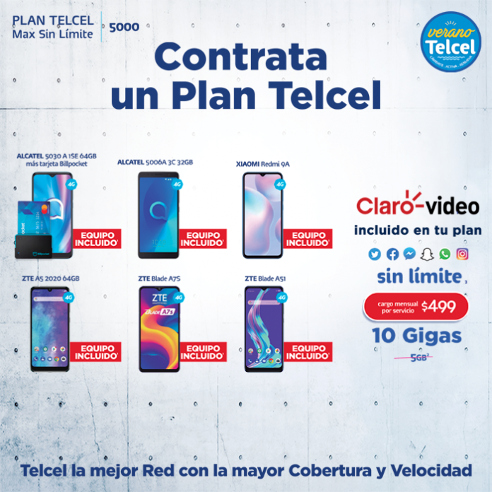Contrata un Plan Telcel y será tuyo un nuevo smartphone con increíble tecnología y diseño. Vigencia al 18 de agosto del 2021.- Blog Hola Telcel