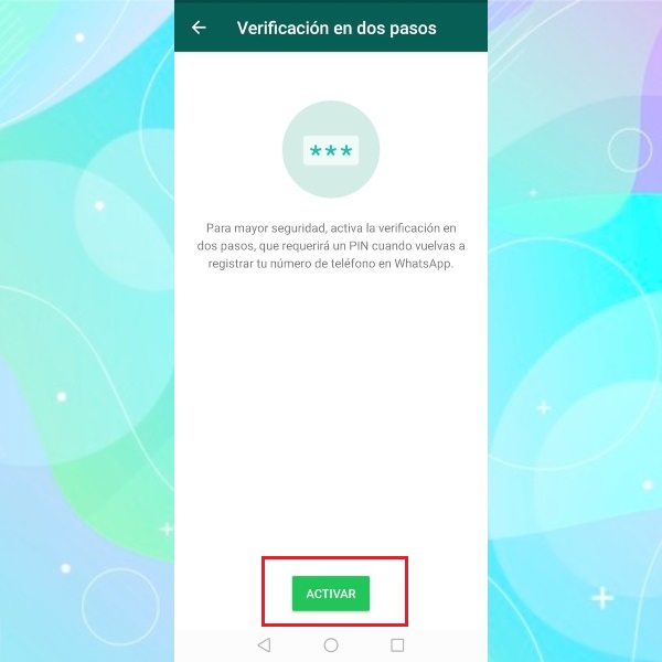 Verificacion En Dos Pasos Whatsapp 2 Hola Telcel 6653