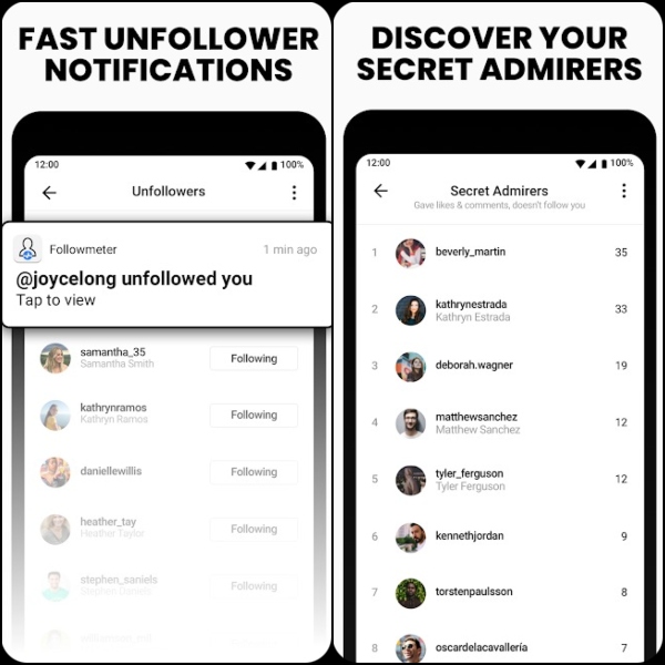 FollowMeter, app para saber quiénes te han dejado de seguir en Instagram.- Blog Hola Telcel