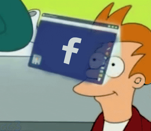 Philip J. Fry de Futurama viendo las historias de Facebook de manera anónima.- Blog Hola Telcel 