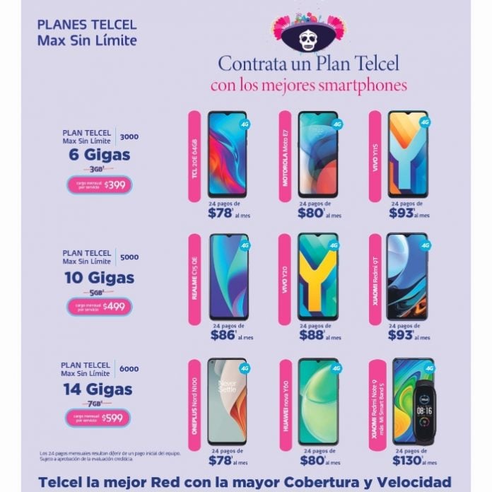 La oportunidad de estrenar con Telcel un nuevo e increíble smartphone está aquí. ¡Lo único que necesitas es tu Plan Telcel! Vigencia al 06 de octubre de 2021.- Blgo Hola Telcel