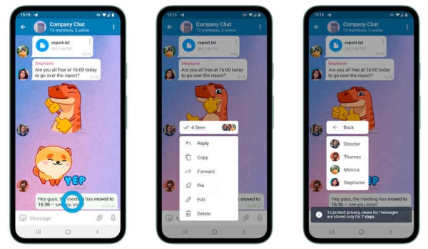 Nuevos emojis interactivos entre las novedades de Telegram.- Blog Hola Telcel