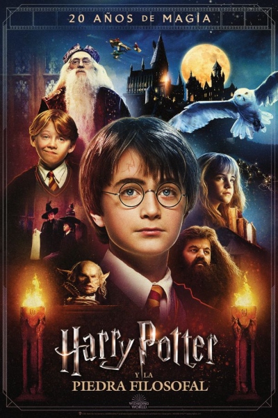 Póster oficial del regreso de Harry Potter a cines por su 20 aniversario.- Blog Hola Telcel 