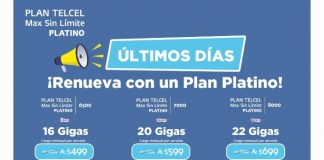 Un nuevo equipo Telcel puede ser completamente tuyo al renovar tu Plan Platino, una gran oportunidad que no se volverá a repetir. Vigencia al 13 de octubre de 2021.- Blog Hola Telcel