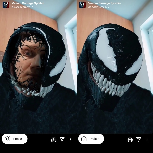 ¿Cómo jugar con el filtro de Venom en Instagram?- Blog Hola Telcel 