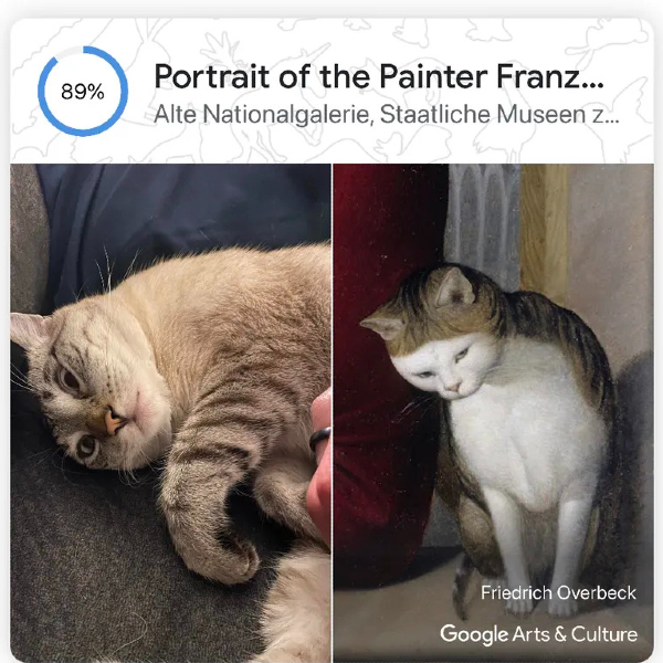 Obras de arte mascotas en Google Arts - Blog Hola Telcel