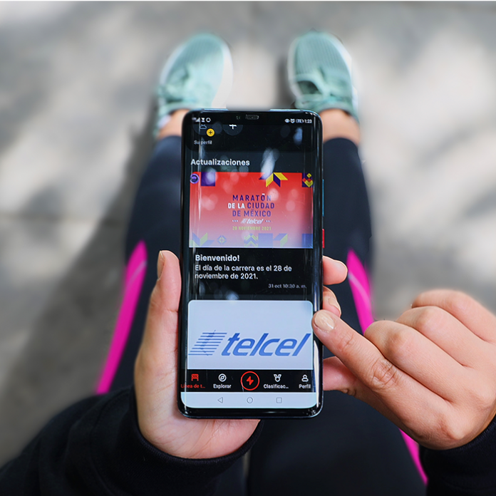 así se ve la app oficial del Maratón CDMX Telcel - Blog Hola Telcel