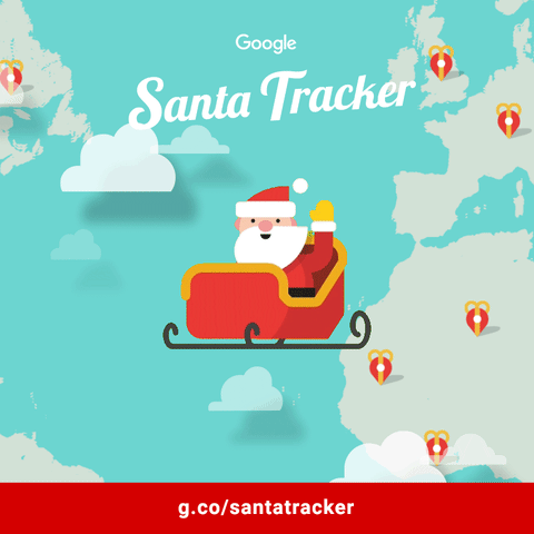 Recorrido de Santa Claus desde Google Maps - Blog Hola Telcel