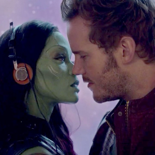 Gamora y Star Lord beso en Guardianes de la Galaxia Vol. 1.- Blog Hola Telcel 