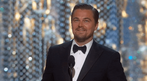 Leonardo Dicaprio ganando su primer Premio Óscar por El Renacido.- Blog Hola Telcel