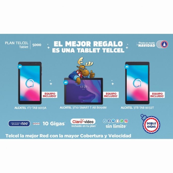 La Navidad llegó a Telcel y con ella la oportunidad de estrenar una increíble tablet en un Plan Telcel. Vigencia al 08 de diciembre de 2021.- Blog Hola Telcel