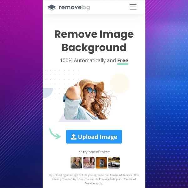 Remove Image Backgroud, sitio web para quitar el fondo blanco de las fotos y convertirlas en stickers para WhatsApp.- Blog Hola Telcel